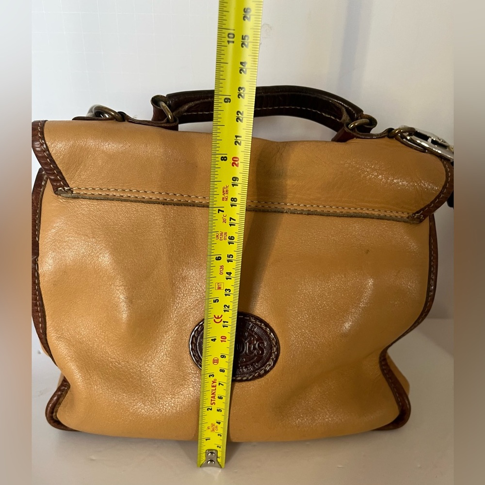 VINTAGE Roots Two-Tone Tribe Leather Crossbody Bag - Picture 7 of 16